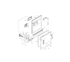 Bosch SHI6806UC/11 door assembly diagram