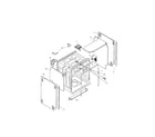 Bosch SHI6806UC/11 tank assembly diagram