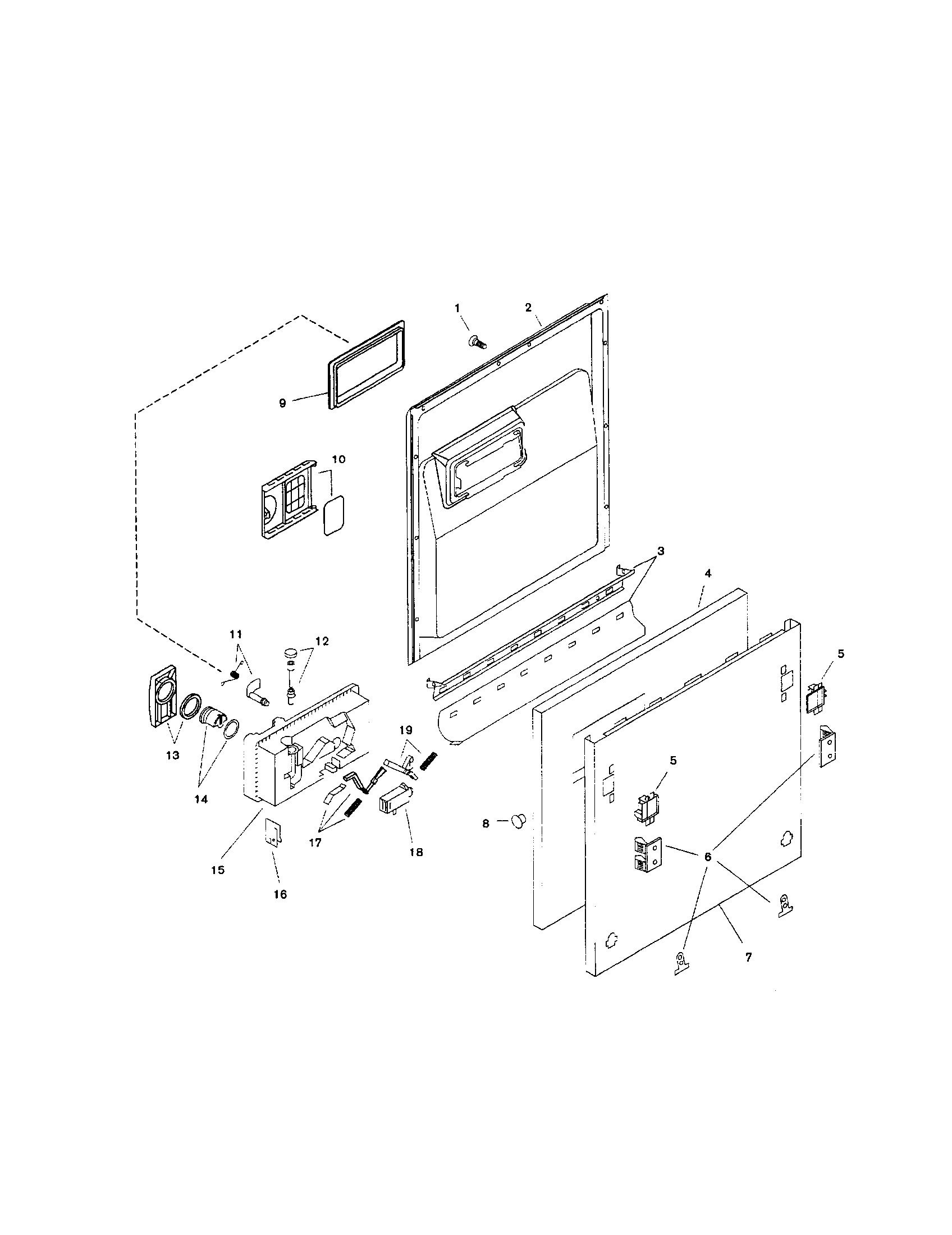 Door assembly