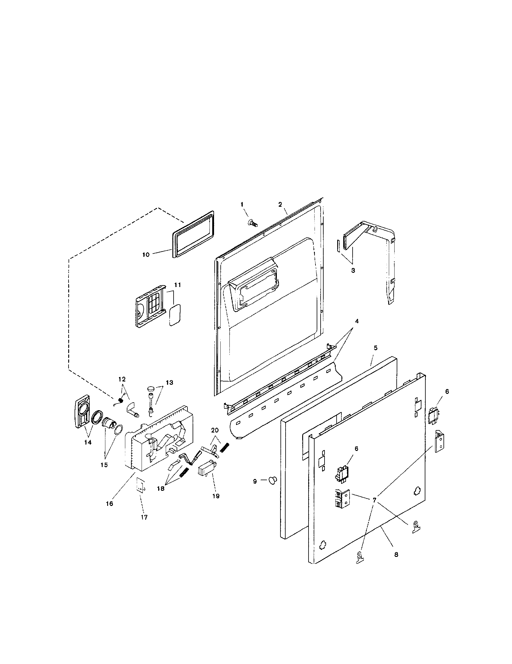 Door assembly