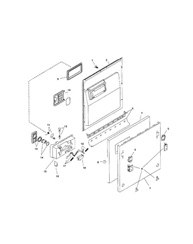 Door assembly
