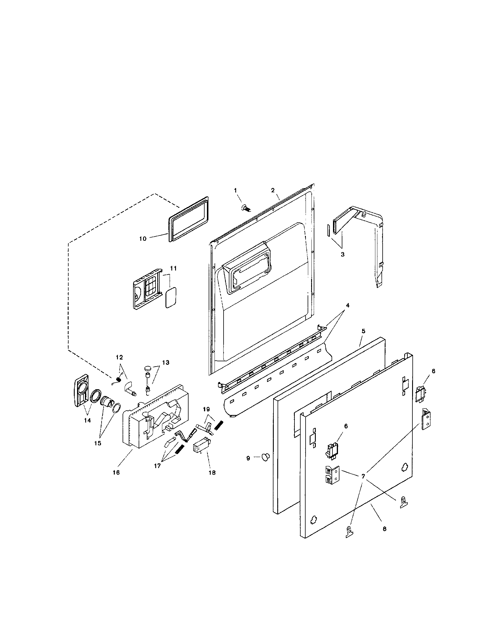 Door assembly