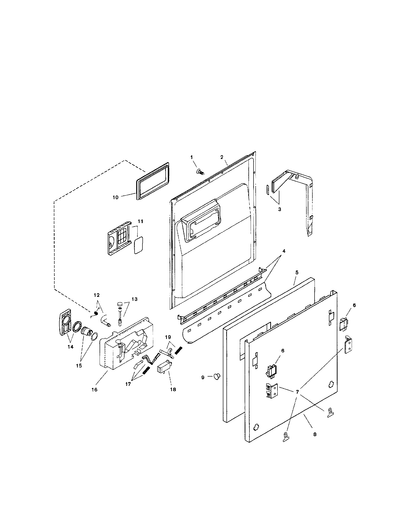 Door assembly