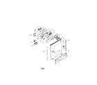 Bosch SMI7056UC/14 (FD 7902) fascia panel and outer door diagram