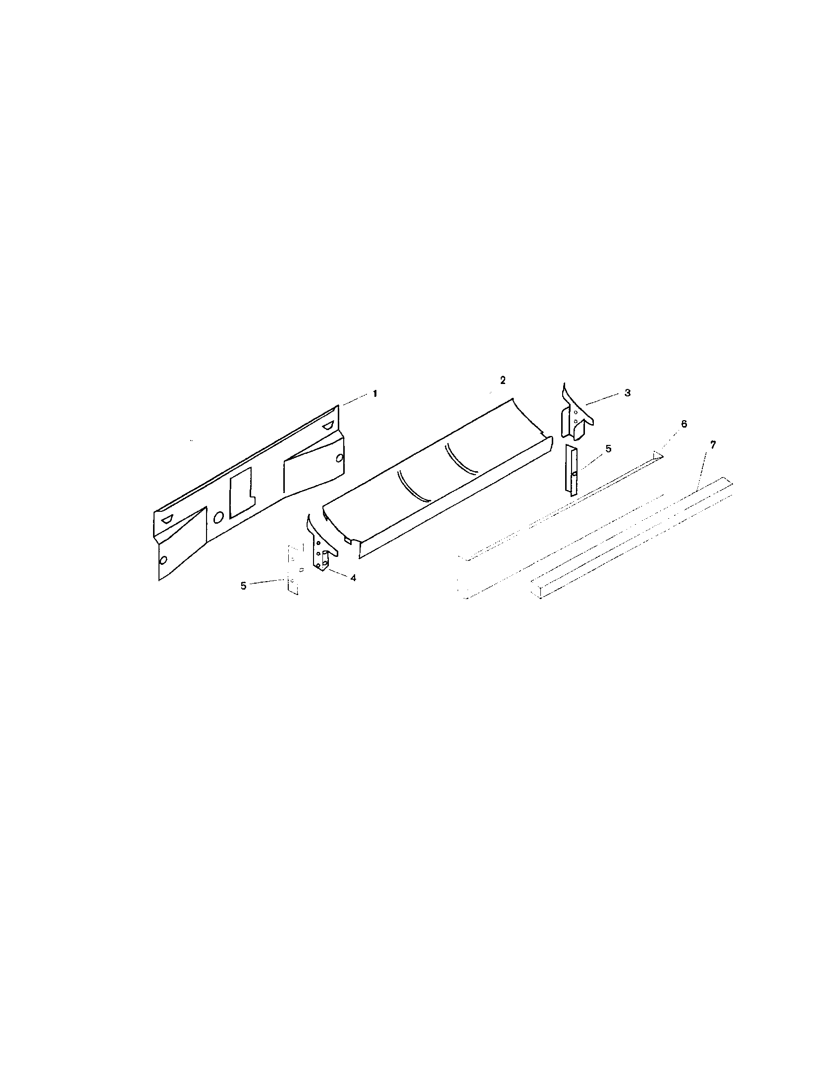 Toe kick