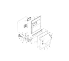 Bosch SHI4306UC/12 door assembly diagram