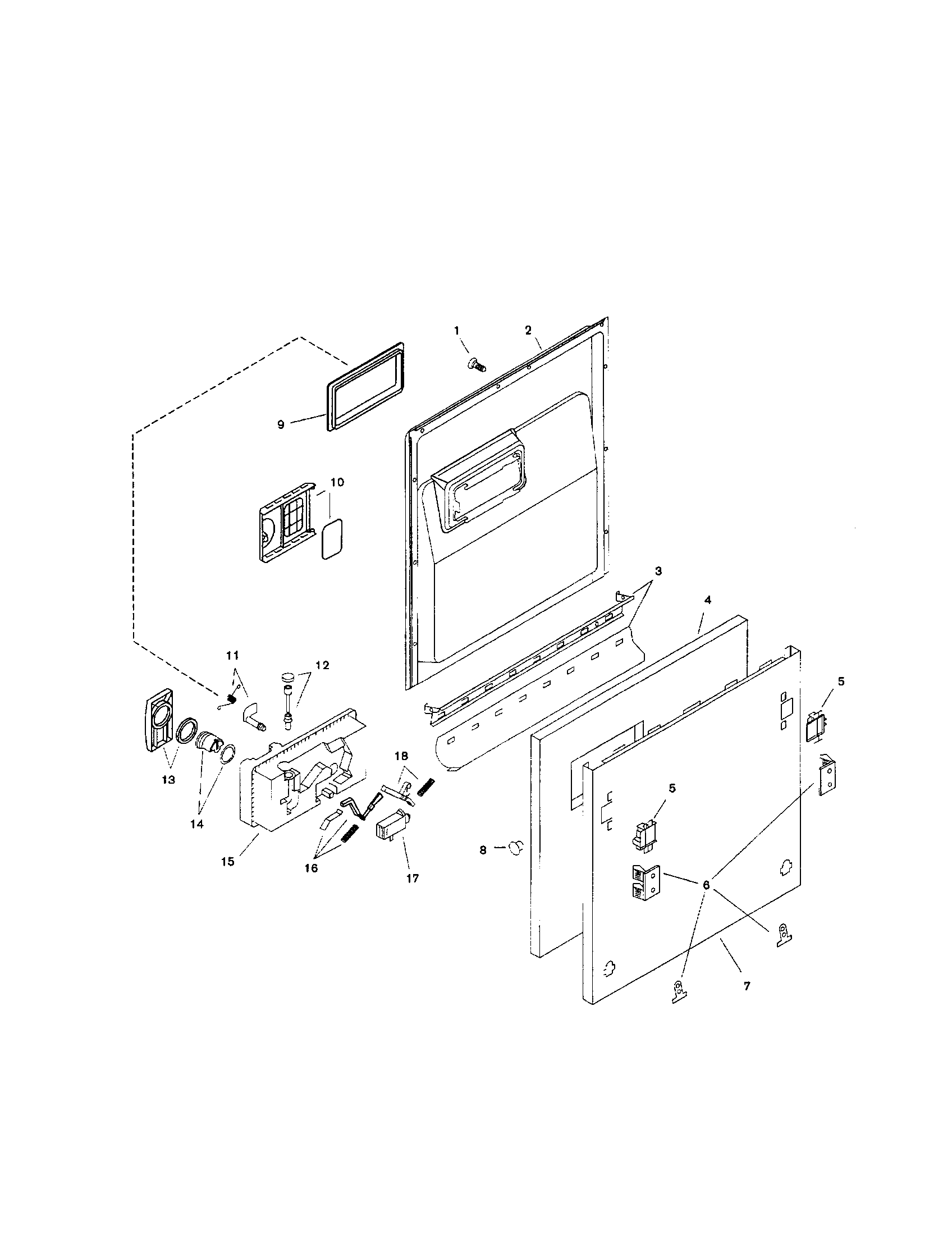 Door assembly