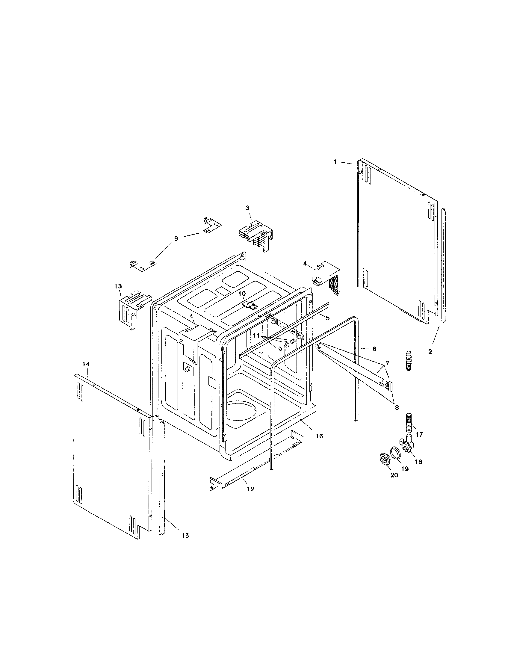 Tank assembly
