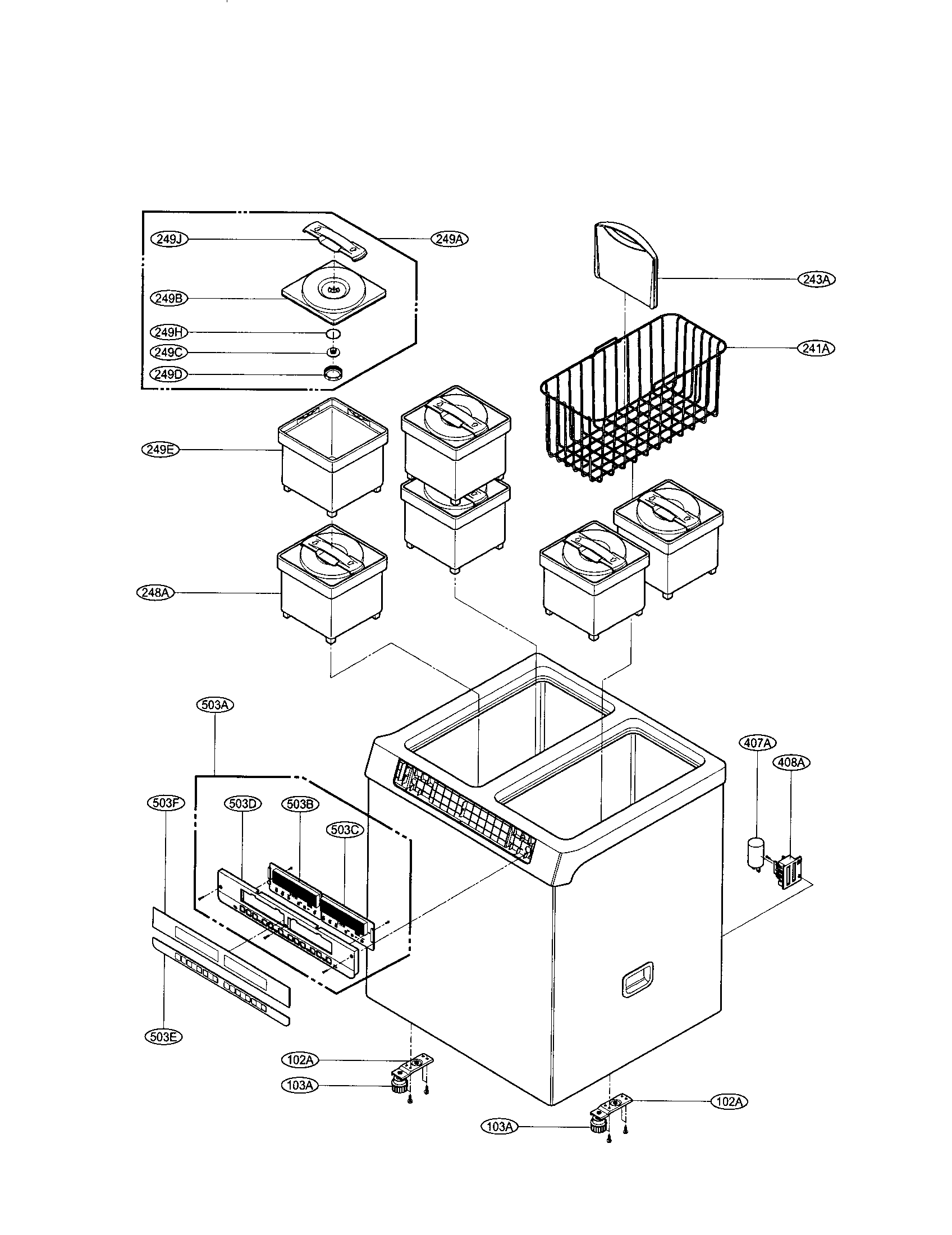 Cabinet/basket