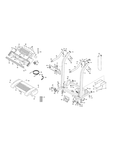 Console/hood/handrails