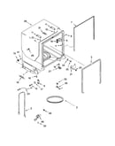 Tub and frame