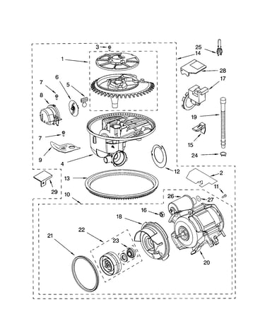 Pump and motor