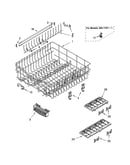 Upper rack and track