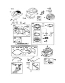 Blower-housing/starter-rewind