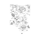 Craftsman 917378381 cylinder/crankshaft diagram