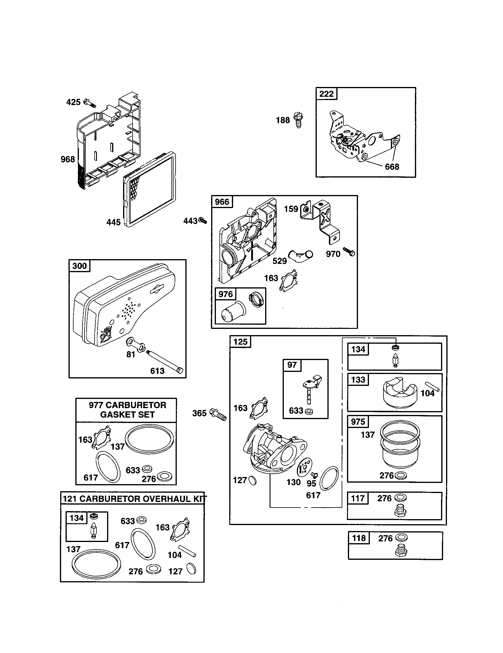 Carburetor/muffler
