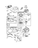 Blower-housing/starter rewind