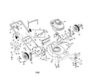 Craftsman 917378380 housing/handle/engine diagram