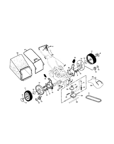 Wheels/tires/bag