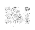 Craftsman 917377791 housing/handle/engine diagram