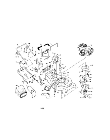 Housing/handle/engine