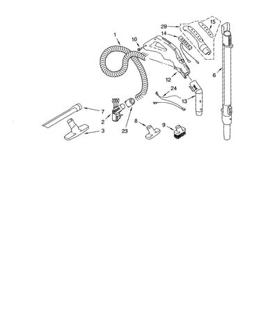 Hose and attachments
