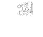 Kenmore 11622813205 hose and attachment diagram