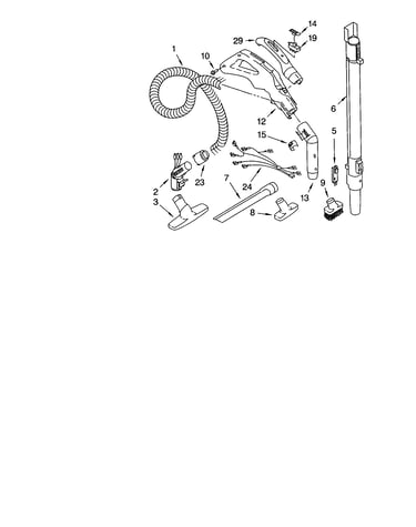 Hose and attachment