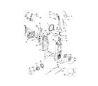 Kenmore 11632734201 dust compartment and motor diagram