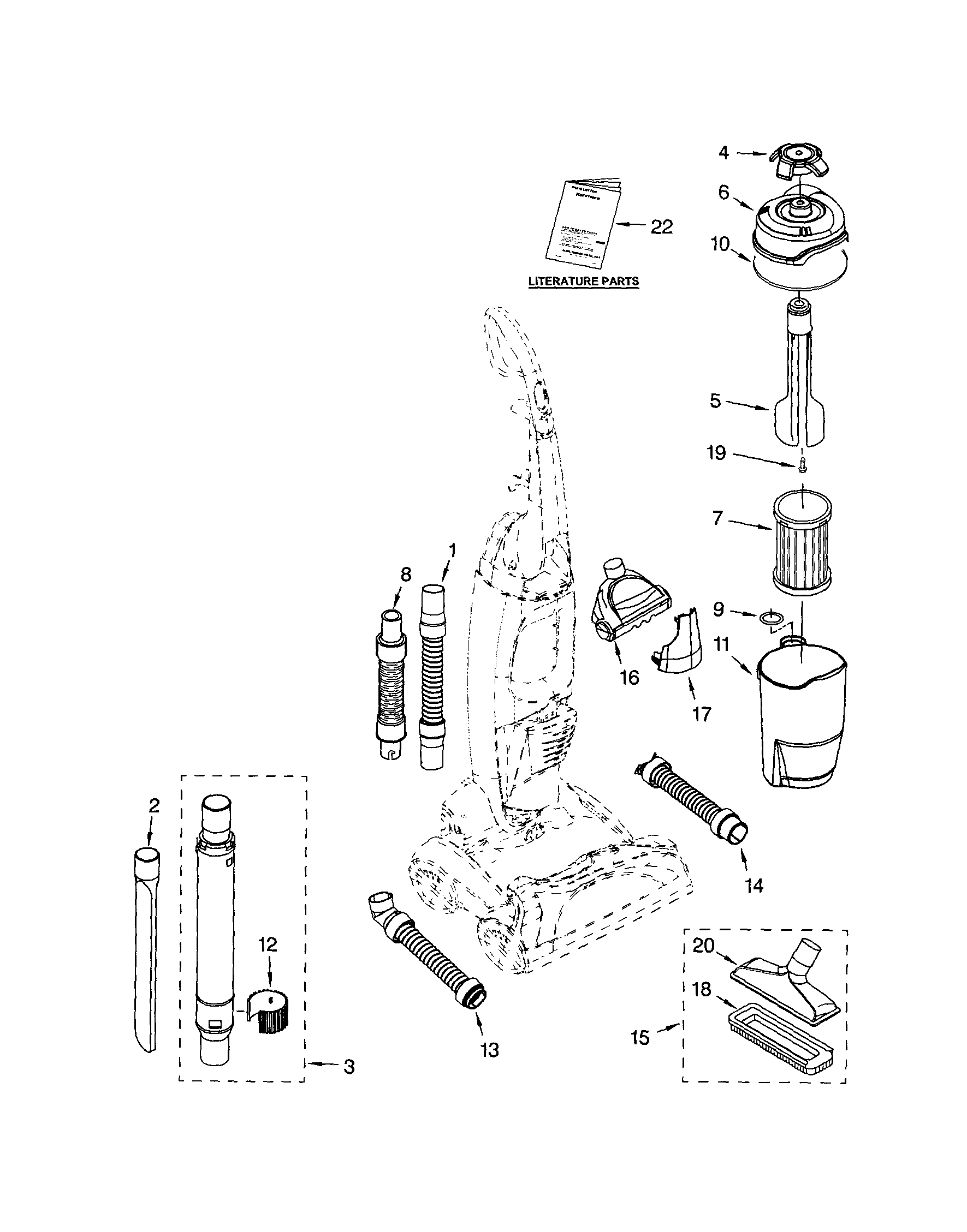 HOSE AND ATTACHMENTS