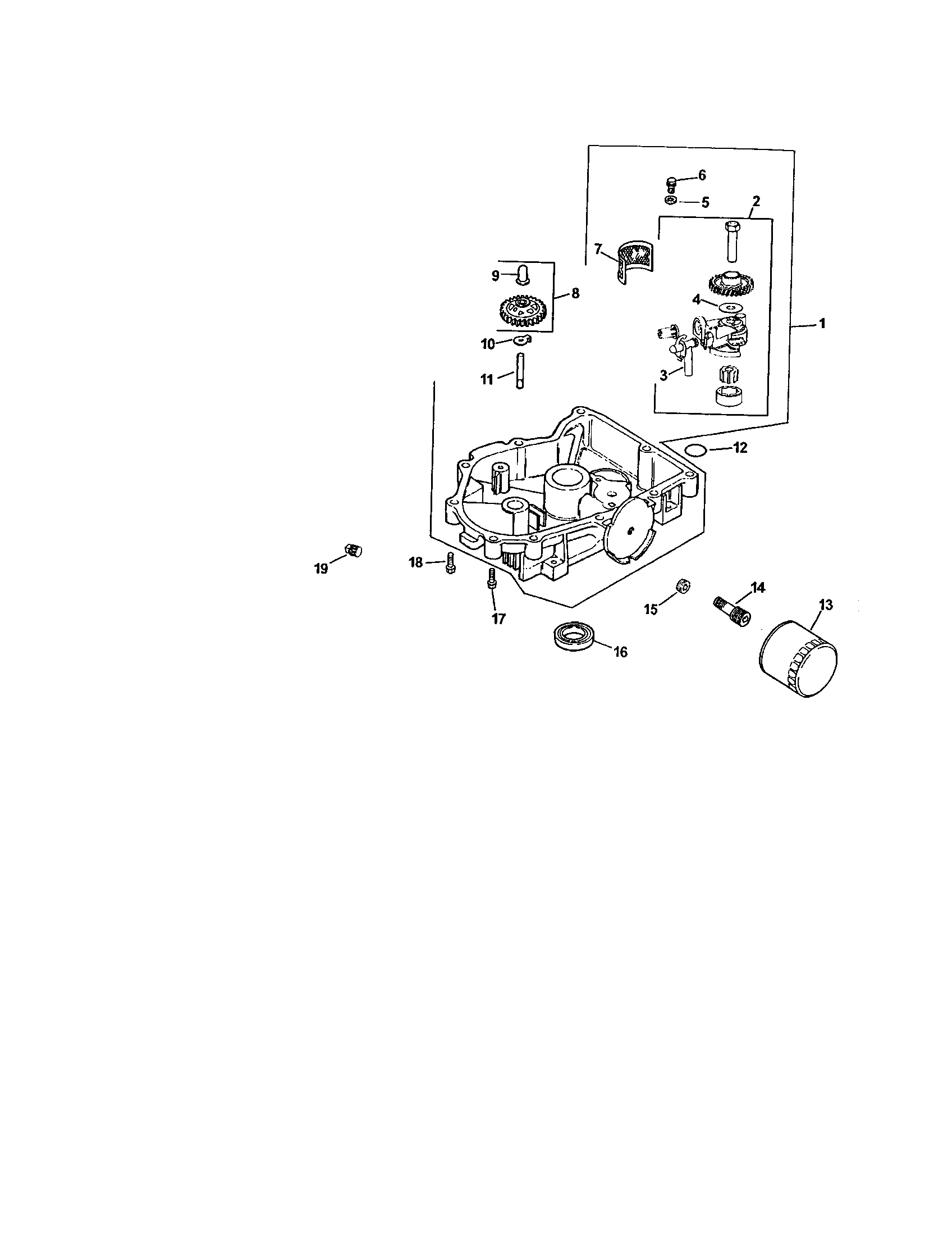 Oil pan/lubrication