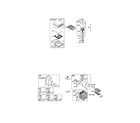 Briggs & Stratton 94200 (0104-0319) air cleaner/muffler diagram
