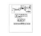 Briggs & Stratton 130200 TO 130299 (5101, 5102) motor-starter diagram