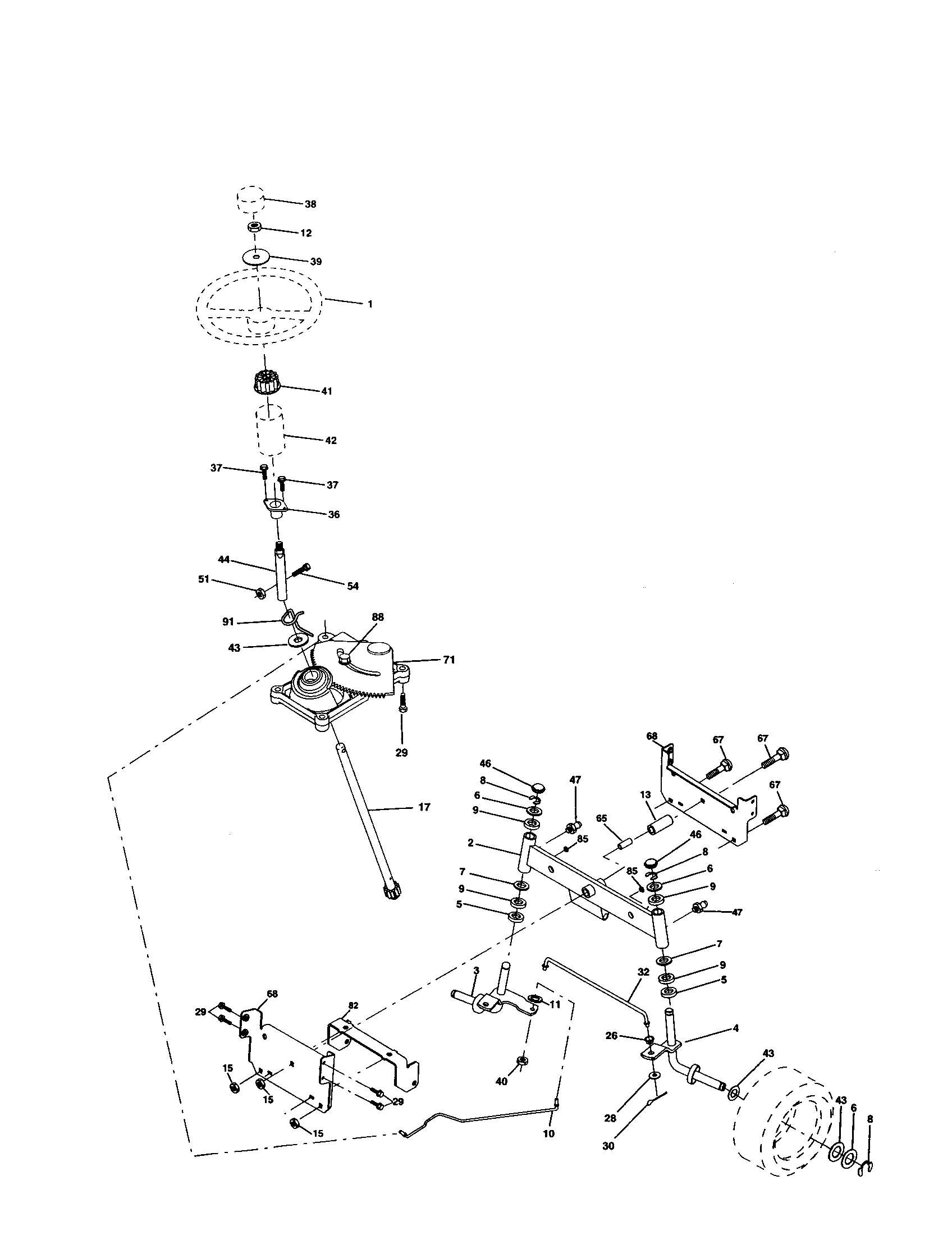 Steering assembly