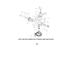 Weed Eater WE5TY22SE gearcase assembly diagram