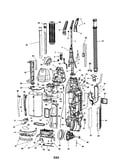 Handle/hose/motor cover