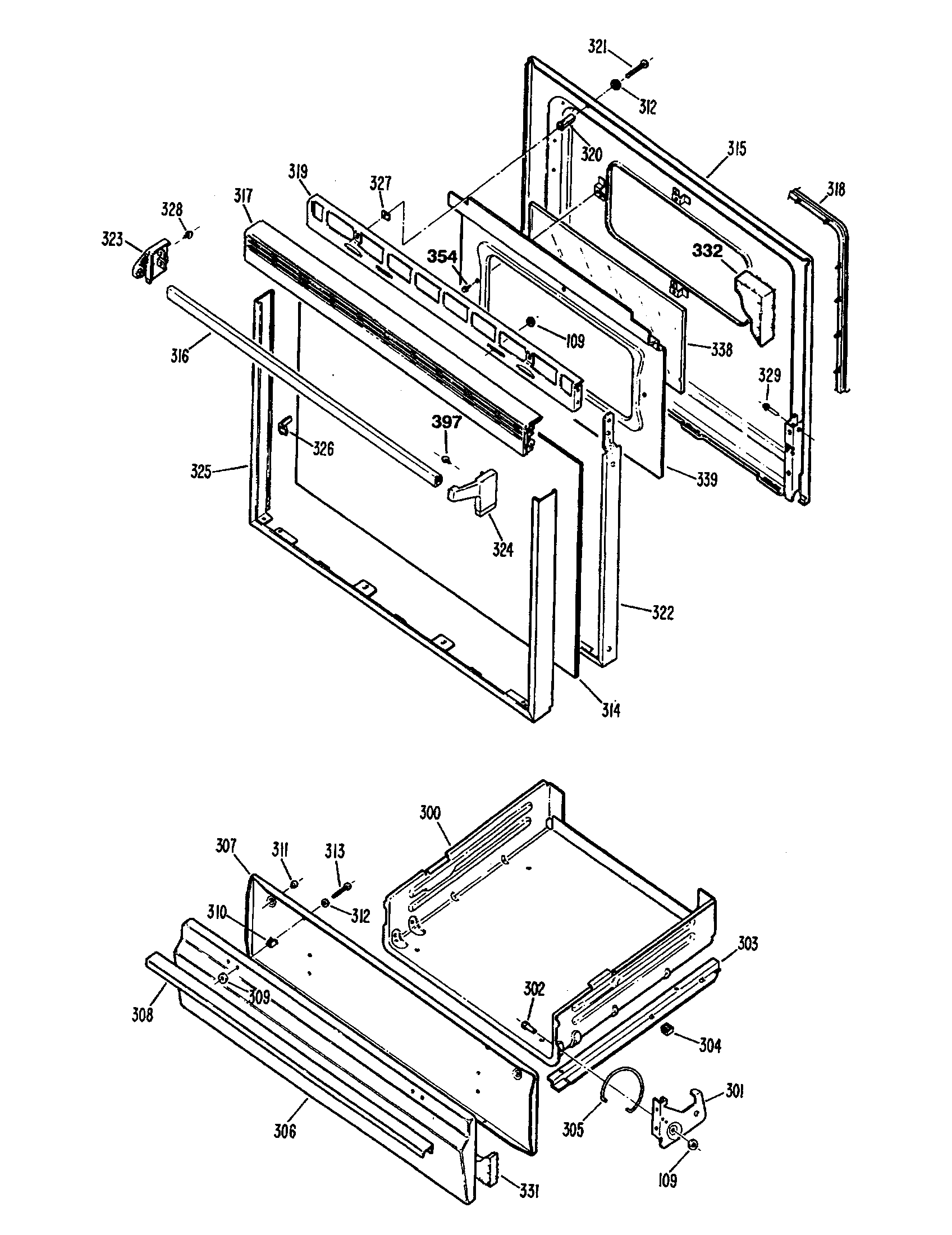 DOOR AND DRAWER