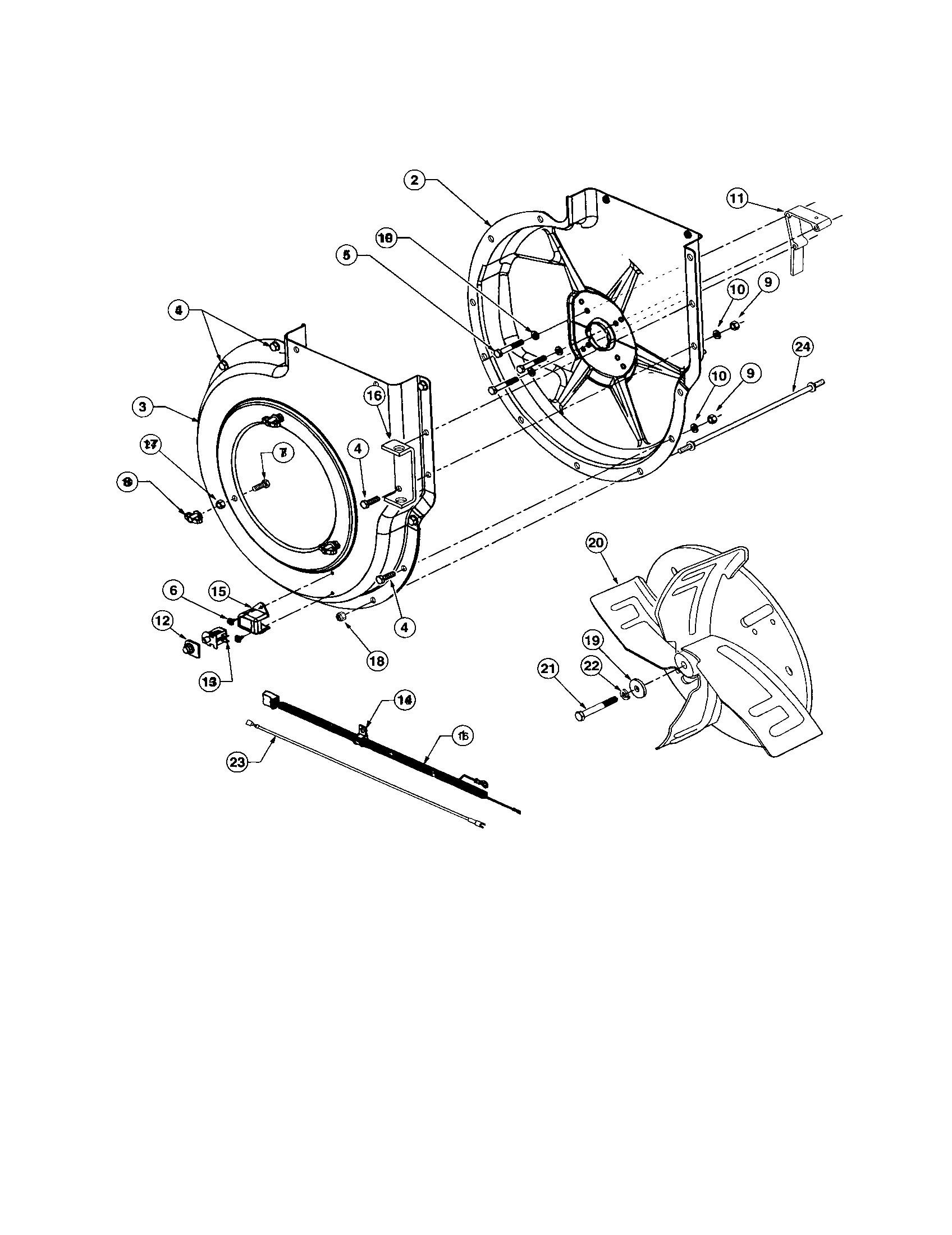 IMPELLER HOUSING ASSEMBLY