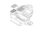 Kenmore 66595823005 warming drawer and broiler diagram