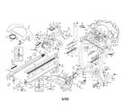 Proform PFTL59022 console/handrail/walking belt/hood diagram