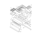 Kenmore 66575843006 warming drawer and broiler diagram