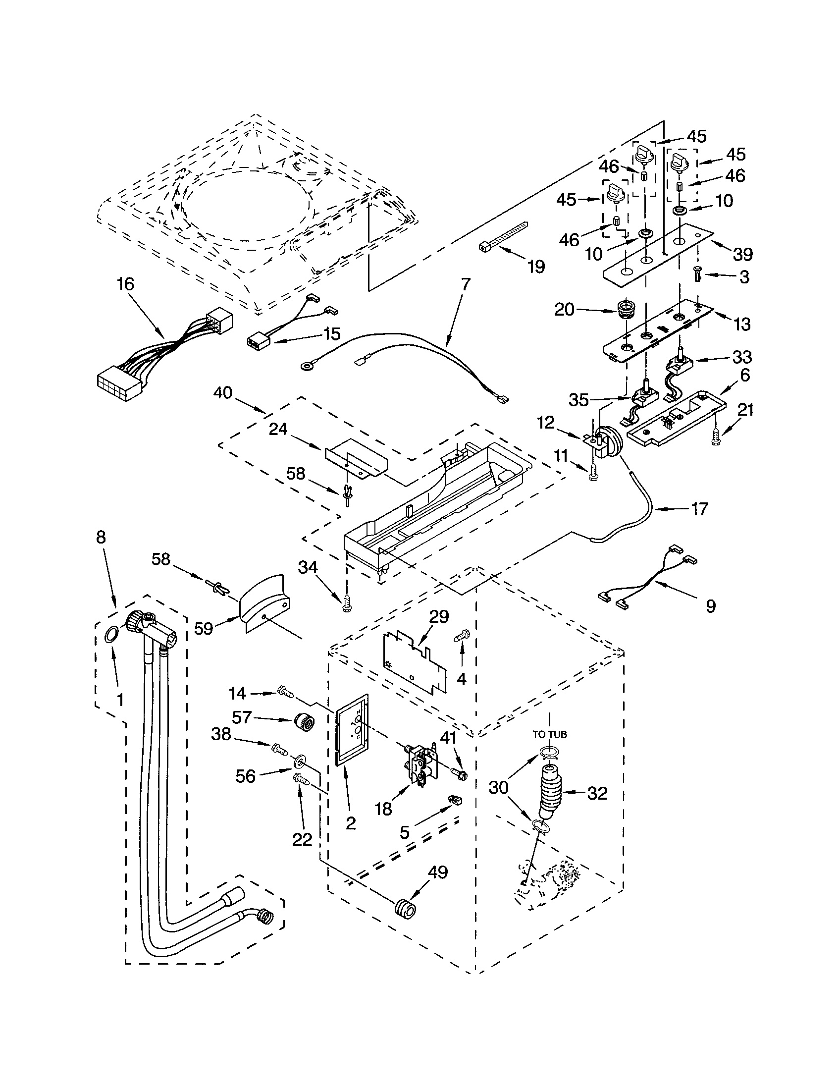 Controls and rear panel