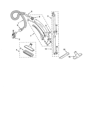Hose and attachment