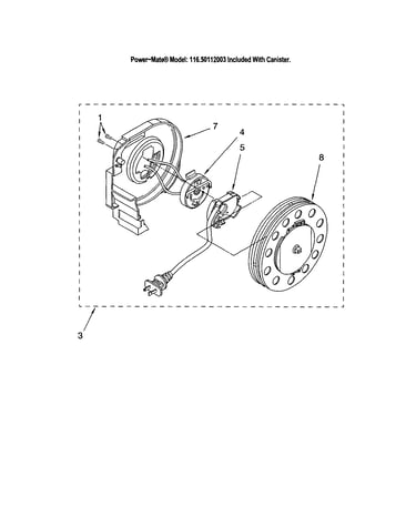Power cord reel