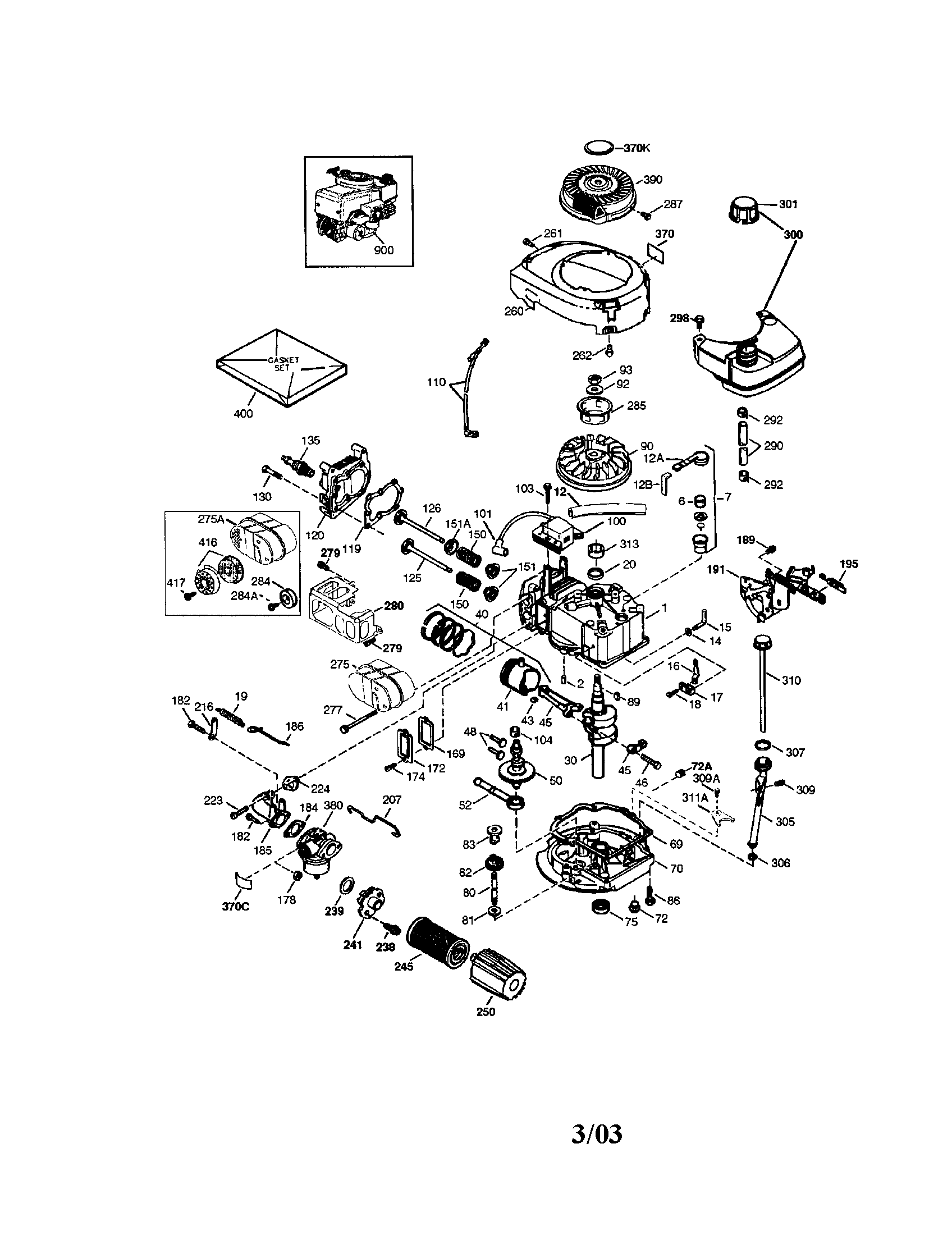 TECUMSEH ENGINE