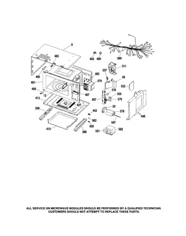 Microwave body