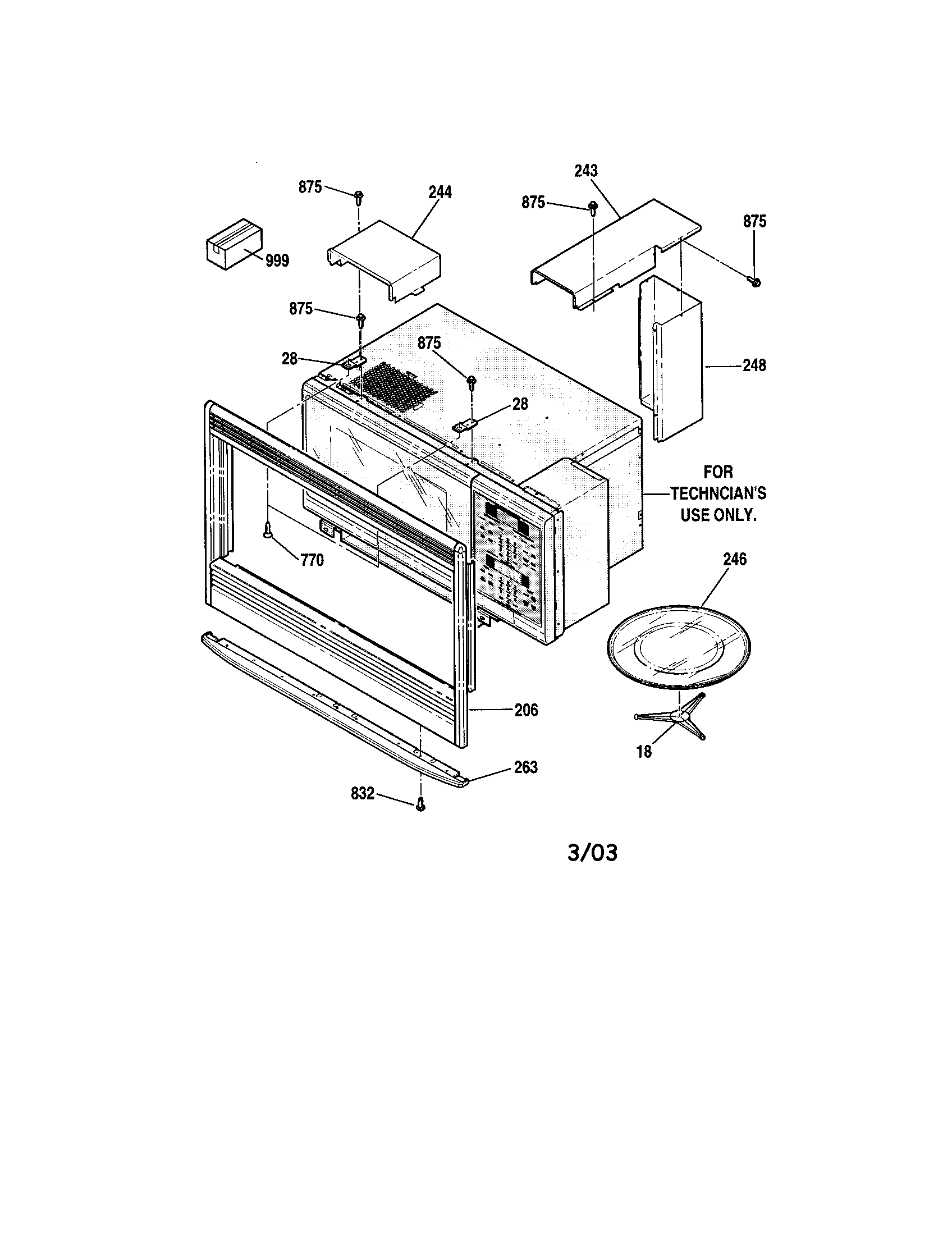 MICROWAVE ENCLOSURE
