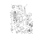 Kenmore 11631913101 dust compartment and motor diagram