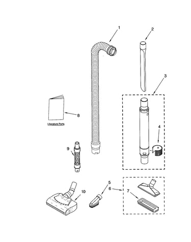 Hose and attachment