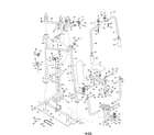 Weider WESY85104 weight system diagram